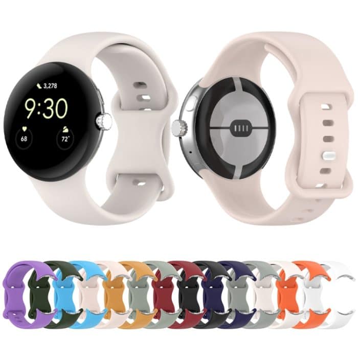 Offizielles Silikon-Uhrenarmband, For Google Pixel Watch 3 45mm, For Google Pixel Watch 3 41mm – Bild 5