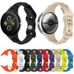 Uhrenarmband aus Silikon mit lasergravierter Textur, For Google Pixel Watch 3 41mm – Bild 6