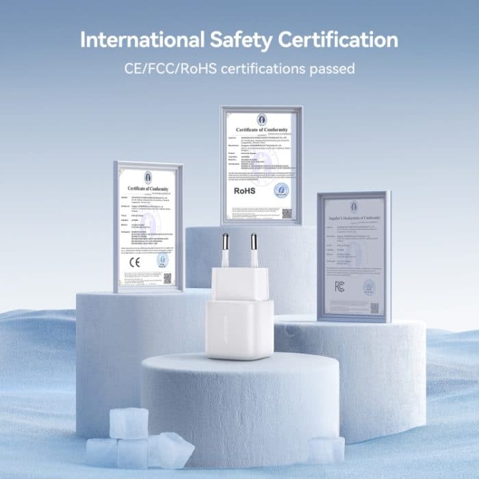 JOYROOM JR-TCG08 GaN PD20W Mini-Ladegerät mit USB-C-/Typ-C-Anschluss – Bild 8