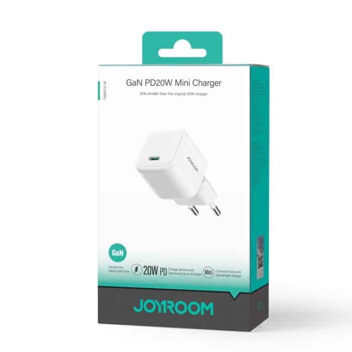 JOYROOM JR-TCG08 GaN PD20W Mini-Ladegerät mit USB-C-/Typ-C-Anschluss – Bild 9