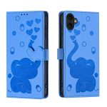 Handyhülle aus Leder mit geprägtem Cartoon-Elefantenmotiv, For iPhone SE 2022 / 2020, For iPhone 13 Pro Max, For iPhone 13 Pro, For iPhone 13