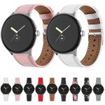 Round Tail Uhrenarmband aus echtem Leder, For Google Pixel Watch 3 45mm – Bild 4