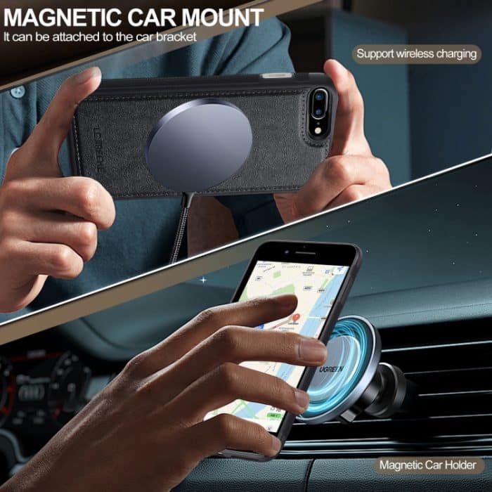 LC.IMEEKE L5-Serie Abnehmbare RFID-Kartentasche Magsafe-Telefonhülle, For iPhone 15, For iPhone 14 / 13, For iPhone 14 Pro, For iPhone 14 Pro Max – Bild 5