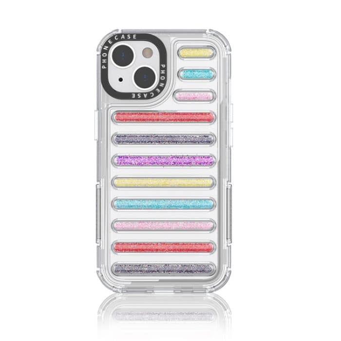 Capsule Glitter TPU Hybrid PC Airbag-Telefonhülle, For iPhone 11, For iPhone XS / X, For iPhone XR, For iPhone XS Max – Bild 1