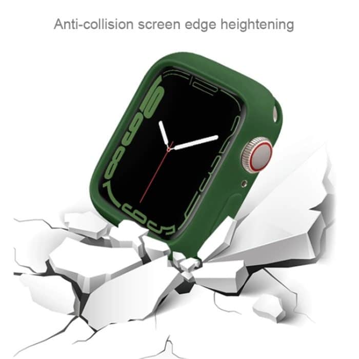Candy Silikon-Uhrenetui mit halber Abdeckung, For Apple Watch Series 41mm – Bild 3