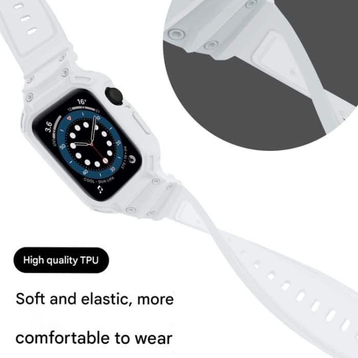 Gepanzertes TPU-Gehäuse mit integriertem Uhrenarmband, For Apple Watch Series 10 46mm, For Apple Watch Series 10 42mm – Bild 4