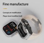 RedPepper Armor Metallgehäuse Integriertes Silikonarmband, For Apple Watch Ultra 1 / 2 49mm – Bild 2
