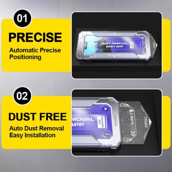 Einfach zu installierende HD-Hartglasfolie – Bild 5