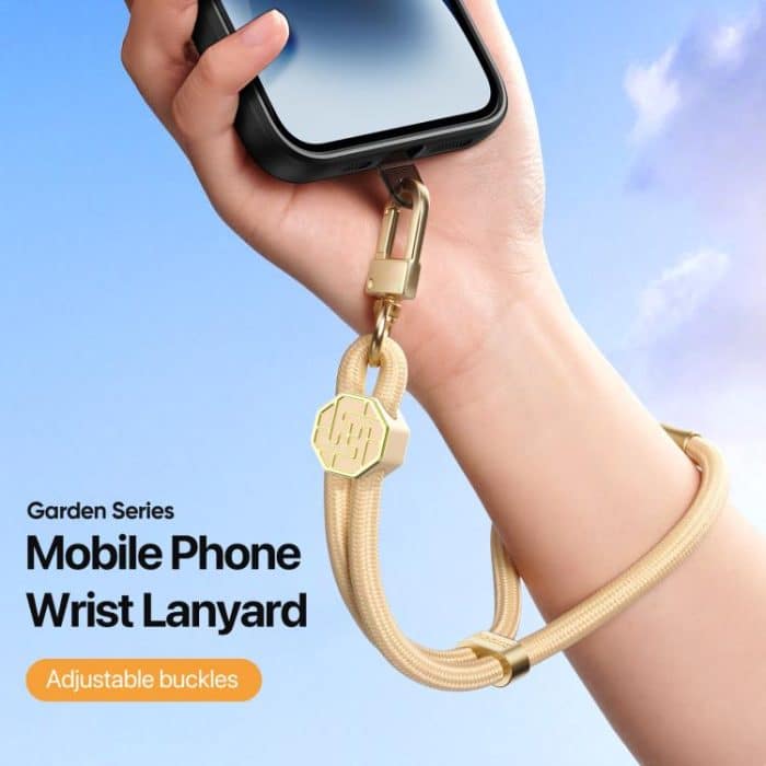 DUX DUCIS Garden Series Hakenkreuz-Muster, verstellbares kurzes Telefon-Lanyard – Bild 3