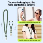 DUX DUCIS Garden Series – Verstellbares, kurzes Telefon-Umhängeband mit Kachelmuster – Bild 4