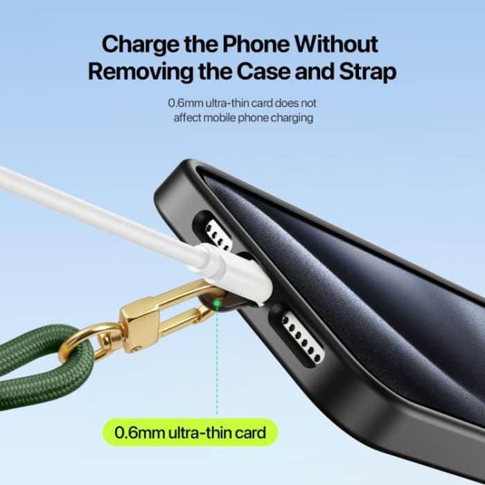 DUX DUCIS Garden Series – Verstellbares, kurzes Telefon-Umhängeband mit Kachelmuster – Bild 9