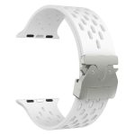 Kalebol Mesh Silver Umbrella Buckle Silicone Strap – Bild 3