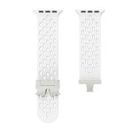 Kalebol Mesh Silver Umbrella Buckle Silicone Strap – Bild 4