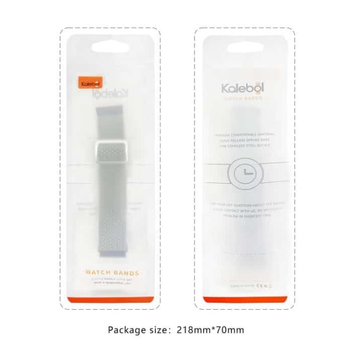 Kalebol Eight Buckle Nylon Braided Watch Band – Bild 7