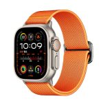 Kalebol Bull Bead Buckle Elastic Nylon Watch Band, For Apple Watch 46mm / 49mm / 45mm / 44mm, For Apple Watch 42mm / 41mm / 40mm / 38mm