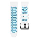 Kalebol Three Rows Hole Two Color Silicone Watch Band – Bild 4
