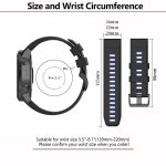 Kalebol Two-color Silicone Watch Band – Bild 7