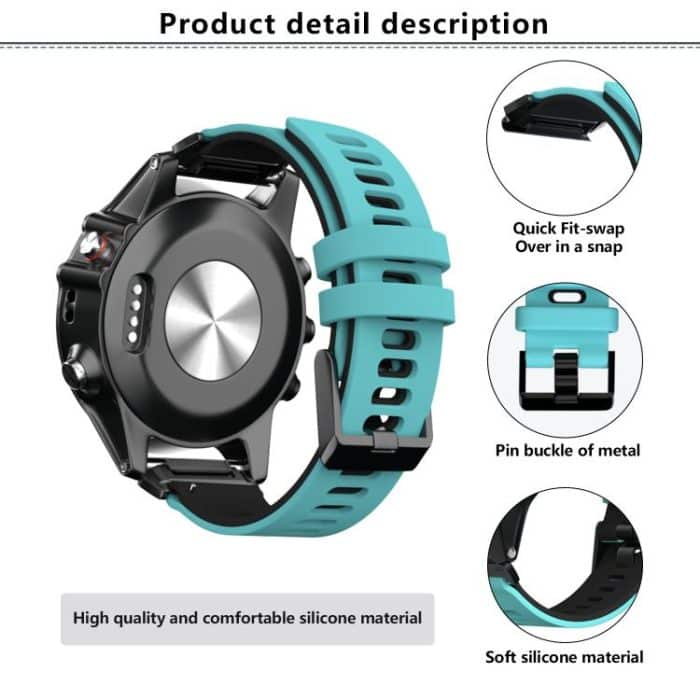 Kalebol Two-layer Silicone Watch Band – Bild 5