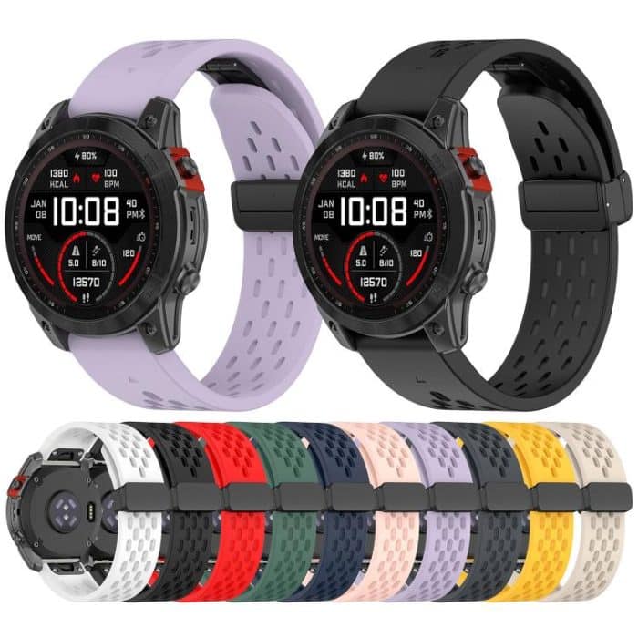 Kalebol Magnetic Buckle Silicone Watch Band – Bild 3