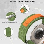 Kalebol Canvas Pattern Nylon Loop Strap, For Apple Watch 46mm / 49mm / 45mm / 44mm, For Apple Watch 42mm / 41mm / 40mm / 38mm – Bild 7