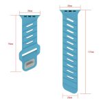 Slanted Hole Silicone Watch Band – Bild 5