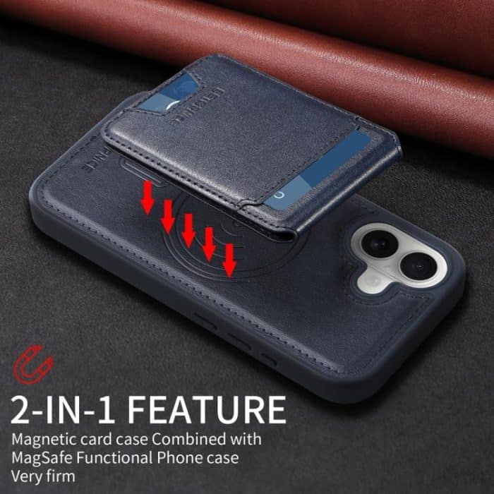 BETOPNICE Vertical Flip Detachable MagSafe Wallet Phone Case, For iPhone 11 Pro Max, For iPhone 11 – Bild 3
