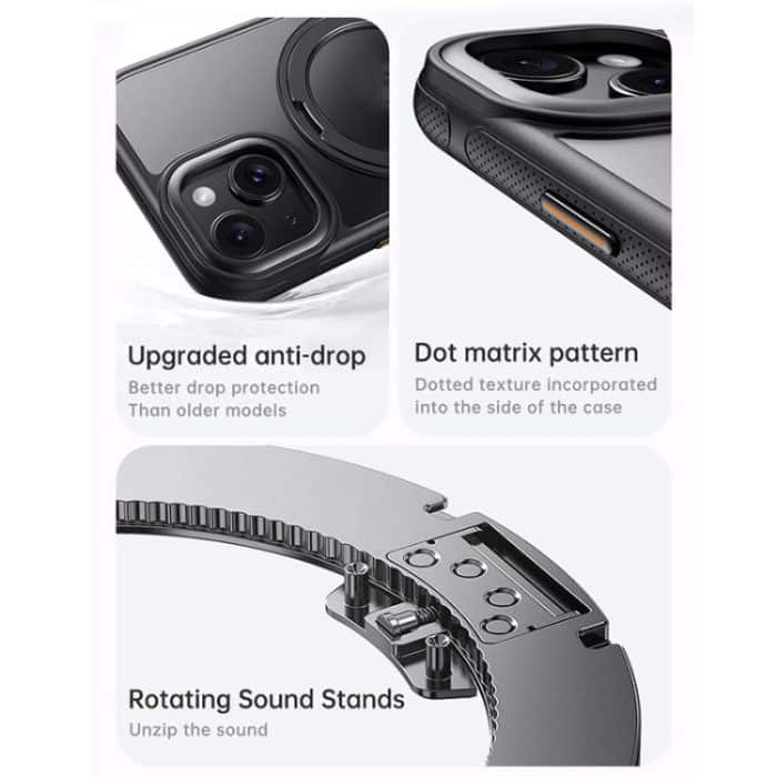 Gear 360 Rotation MagSafe Holder Phone Case – Bild 4