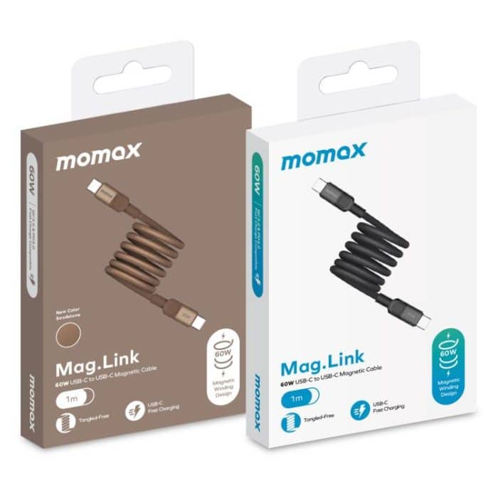 Momax Mag.Link Magnetic 60W USB-C / Type-C to USB-C / Type-C Data Cable – Bild 10