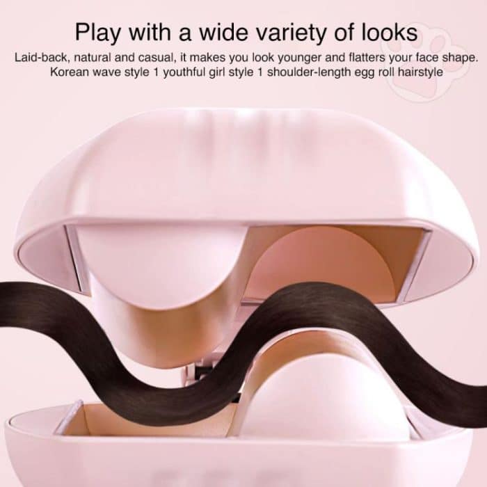 K-SKIN KD885 Negative Ion Electric Hair Curler Iron Hair Styling Tool, KD885 (EU Plug Pink), KD885 (UK Plug Pink) – Bild 2