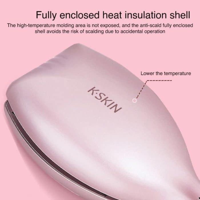 K-SKIN KD885 Negative Ion Electric Hair Curler Iron Hair Styling Tool, KD885 (EU Plug Pink), KD885 (UK Plug Pink) – Bild 5