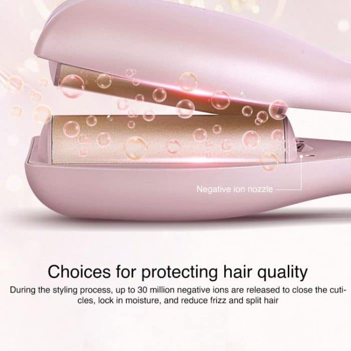 K-SKIN KD885 Negative Ion Electric Hair Curler Iron Hair Styling Tool, KD885 (EU Plug Pink), KD885 (UK Plug Pink) – Bild 6