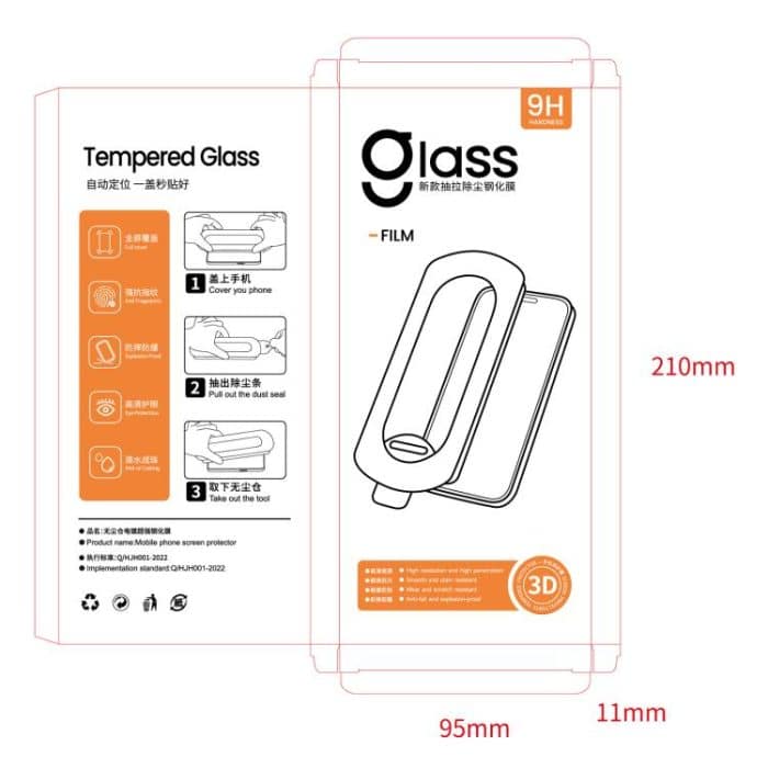 Easy Install Box Dust-Free Privacy Tempered Glass Film, For iPhone 11 Pro Max / XS Max, For iPhone 11 / XR, For iPhone 11 Pro / X / XS – Bild 12