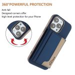 Colour Matching Horizontal Magnetic Card Bag RFID MagSafe Phone Case, For iPhone XR, For iPhone 8 Plus / 7 Plus, For iPhone 8 / 7 / 6 – Bild 3