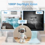 ESCAM PT205 5G WiFi Smart Robot Wireless AI Automatic Tracking Camera, Two Way Audio / Night Nersion, EU Plug, US Plug, UK Plug, AU Plug – Bild 7