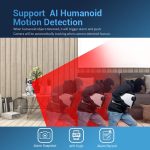 ESCAM PT205 5G WiFi Smart Robot Wireless AI Automatic Tracking Camera, Two Way Audio / Night Nersion, EU Plug, US Plug, UK Plug, AU Plug – Bild 8