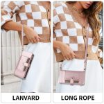 Crossbody Strap RFID Blocking Zipper Wallet Leather Phone Case, For iPhone 15, For iPhone 14 Plus – Bild 7