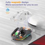 HXSJ M333 Three Modes Transparent Wireless Mouse – Bild 5