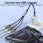 3 in 1 OTG Expander Splitter Dock Station, USB-A to USB-A, USB-C / Type-C to USB-A – Bild 4