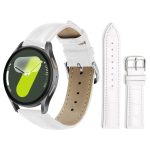 xDfind Bamboo Texture Pin Buckle Leather Watch Band, For Samsung Galaxy Watch7 / FE / 6 / 5 / 4 20mm, For Samsung Galaxy Fit3 SM-R390 20mm