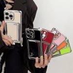 Side Insert Card Slot Electroplated TPU Phone Case, For iPhone 14 Plus, For iPhone 14, For iPhone 14 Pro, For iPhone 14 Pro Max – Bild 4