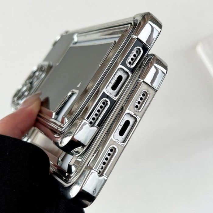 Side Insert Card Slot Electroplated TPU Phone Case, For iPhone 14 Plus, For iPhone 14, For iPhone 14 Pro, For iPhone 14 Pro Max – Bild 6