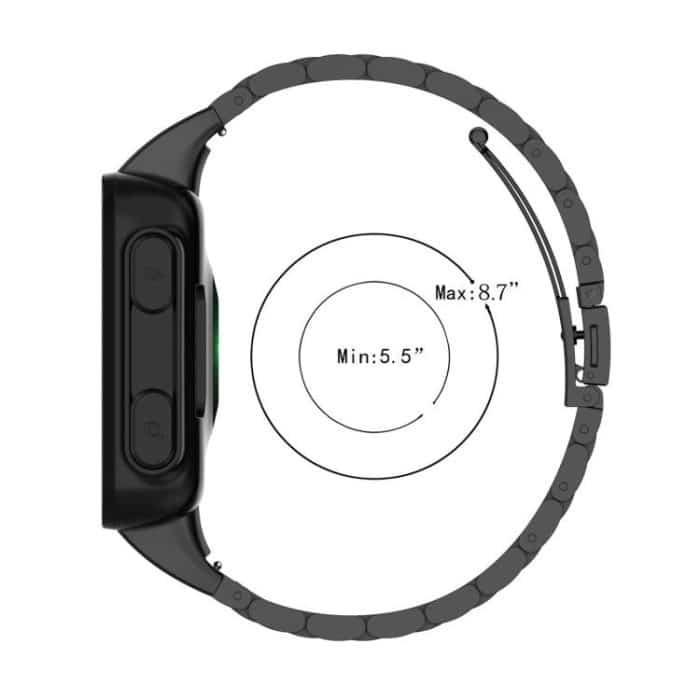 Tri-beads Flat Buckle Titanium Alloy Watch Band, For Garmin forerunner 45 / 45S / Swim 2, For Garmin Forerunner 35 / 30 – Bild 4