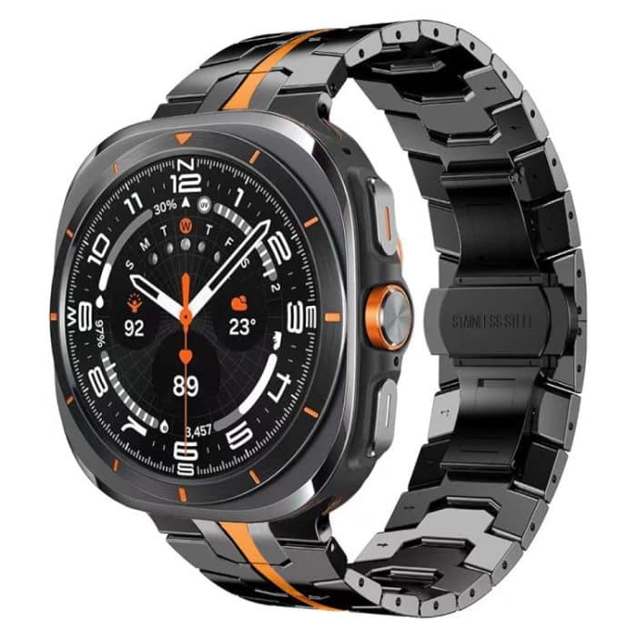 Butterfly Buckle Titanium Alloy Watch Band, For Samsung Galaxy Watch8 / Watch8 Classic – Bild 1