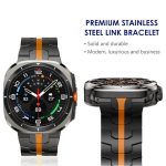 Butterfly Buckle Titanium Alloy Watch Band, For Samsung Galaxy Watch8 / Watch8 Classic – Bild 2