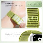 xDfind Woven Nylon Hook And Loop Fastener Watch Band, For Apple Watch 42 / 44 / 45 / 46 / 49mm, For Apple Watch 38 / 40 / 41 / S10 42mm – Bild 3