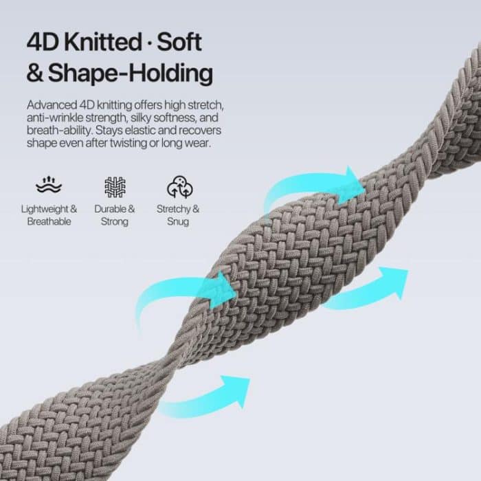 DUX DUCIS Mixture Ultra Series Magnetic Buckle Nylon Braided Strap, For Apple Watch 42 / 44 / 45 / 46 / 49mm – Bild 5