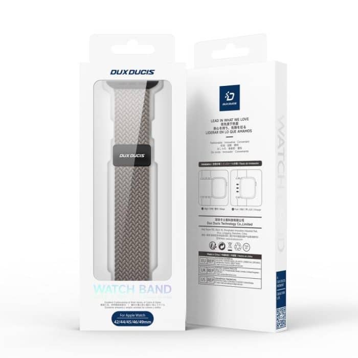 DUX DUCIS Mixture Ultra Series Magnetic Buckle Nylon Braided Strap, For Apple Watch 42 / 44 / 45 / 46 / 49mm – Bild 9