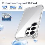 Four-corner Shockproof Acrylic +TPU Phone Case, For Samsung Galaxy S23 Ultra 5G, For Samsung Galaxy S23+ 5G, For Samsung Galaxy S22 Ultra 5G – Bild 2