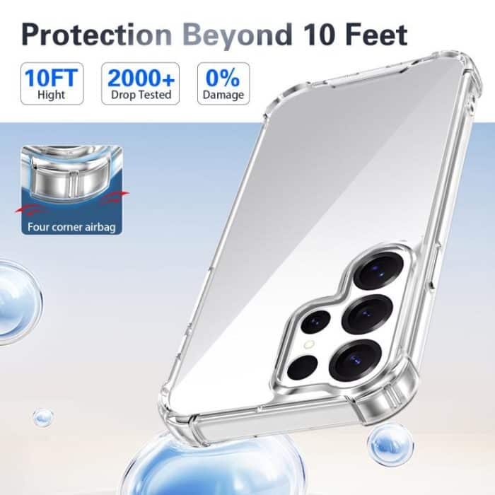 Four-corner Shockproof Acrylic +TPU Phone Case, For Samsung Galaxy S23 Ultra 5G, For Samsung Galaxy S23+ 5G, For Samsung Galaxy S22 Ultra 5G – Bild 2