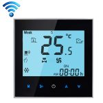 LCD-Display Klimaanlage 4-Rohr programmierbarer Raumthermostat für Fan-Coil-Einheit, unterstützt WLAN